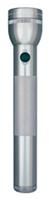 MAG-LITE 3 D-Cell titan/grau Kryptonlicht, spritzwassergeschützt, 350m Leuchtweite, ca. 10h Leuchtdauer, Metallgehäuse, 3x Mono (D), inkl. Reserveglühlampe
