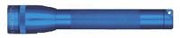MAG-LITE Mini Maglite AA Blister Taschenlampe blau,  Krypton, Kerzenfunktion, Metallgehäuse, inkl. Gürtelhalter, 2x AA-Batterien