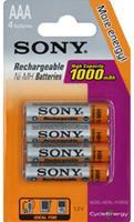 Sony Cycle Energy Green LR3 AAA NiMH 1000mAh, 4 Stück