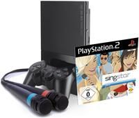 Sony PlayStation 2 + SingStar Demo Disc inkl. Mikrofone Sony PS2 Zubeh�r, deutsch