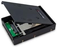 Kingston 2.5' zu 3.5' SATA Drive Carrier SATA, schwarzes Kunststoffgehäuse für 2.5' SSD's zum Einbau in 3.5' Schächte