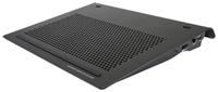 Zalman ZM-NC2000-BK Notebook Kühler Alu bis 43cm/17' Notebooks, 318x400x42.5mm, 2x Dual Zentrifugal Lüfter, 1100-1500rpm, 18-25.5dB, schwarz
