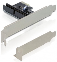DeLOCK PCI Express Controller Karte 1x IDE 1x intern PATA Spezifikation, PCIe (x1), unterst�tzt bis zu 2 HDD am IDE Controller, unterst�tzt bis zu UDMA6/ PIO mode (0/1/2/3/4/)/48bit LBA mode, bootf�hig, inklusive Low Profile Blende und Bedienungsanleitung