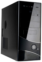 HKC Case 7046GD schwarz inkl. 420 Watt Netzteil  ,