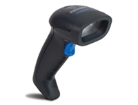 Datalogic QuickScan I QD2130 USB Kit Handheld, 270 Scans/sek., Pen-Multi-Interface (KBW, USB, Wand, RS232), schwarz, inklusive USB Kabel