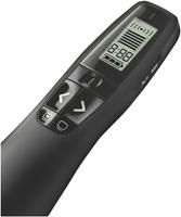 Logitech Professional Presenter R800 USB, gr�ner Laserpointer, LCD-Anzeige, Pr�sentationstasten, Timer-Tasten, stummer Alarm, Reise-Etui, 30m Reichweite