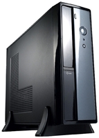MS-Tech LC-02 Desktop 400 Watt micro ATX, 5.25' extern, 3.5' intern, 2x USB2.0, Mikrofon, Kopfh�rer, 400 Watt Netzteil