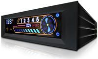 NZXT Sentry 2 Fan Controller LCD-Touchscreen, für 1x 5.25' Schacht, Steuerung von 5 Lüftern, Anschlüsse: 1x 4-Pol Molex, 5x 4pin Molex, 5x 3pin, 5x Temperatursensoren