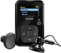 SanDisk Sansa Clip+ 4GB schwarz  ,