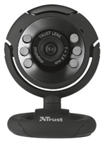Trust SpotLight Webcam Pro 1.3 Megapixel 1280x1024, USB2.0, integrierte LED-Beleuchtung, integriertes Mikrofon, Plug&Play