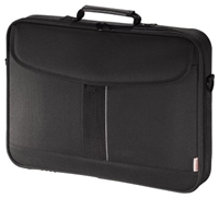 Hama Notebook Tasche Sportsline I 17 44cm/17.3' , grosses, gepolstertes Hauptfach, Webbingband zum Fixieren des Notebooks, Vordertasche, Dokumentenfach innen und auf der Rückseite, gummierte Stellfüße, gepolsterter Schultergurt, Innenmasse BxHxT 42x4x31cm