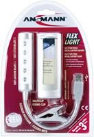 Ansmann FlexLight LED USB, 5 LEDs, inkl. Magnethalterung, zusätzlicher Halteklammer