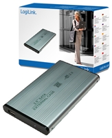 LogiLink 2.5' Aluminium Gehäuse SATA, USB2.0  ,