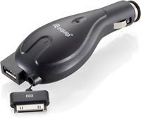 equip 2-in-1 USB2.0 Universal Ladegerät Ausgang: 5V / 1A, LED Power Anzeige, Eingebaute Sicherung, kompatibel mit iPhone/iPod oder anderen Produkten die über USB mit Strom versort werden