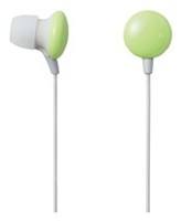 ELECOM Colour grün In Ohr, 20Hz-20kHz, 16 Ohm, 90dB/1mW, 3.5mm Klinke, vergoldet, Stereo, 1.2m Kabel, inkl. XS/S/M/ L Silikongummis