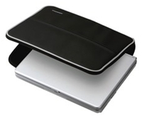 ELECOM ZEROSHOCK 3 schwarz 26.9-28.2cm/10.6-11.1' , Polyurethan Reissverschlussfach, wasserabweisend,