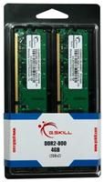 G.Skill 4GB DDR2 Kit 800MHz, PC2-6400U, CL5-5-5-15, 2x 2GB Kit