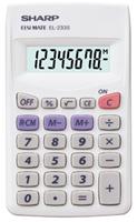 Sharp EL-233S 8 stelliges LCD, Batteriebetrieb