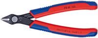 Knipex 78 61 125 Super Knips ohne Facette, zum Schneiden von Glasfaserkabel geeignet