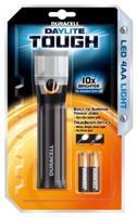 Duracell Daylite Tough LED Kompakt Taschenlampe,  1x LED, Kunststoffgeh�use, spritzwassergesch�tzt, inkl. 4x AA Batterien