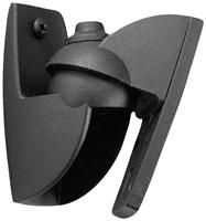 Vogels VLB 500 schwarz Lautsprecherwandhalterung, max. 5kg, 180º drehen, 20º neigen, 1x Drehpunkt, 2 Stück