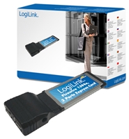 LogiLink Firewire Controller ExpressCard, 2x Firewire