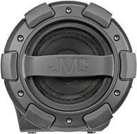 JVC RV-NB52 Boomblaster schwarz 10 Watt, 30 Watt Subwoofer, Audio-CD, CD-R/RW, MP3/WMA, Radio, USB, Kopfhöreranschluss, iPod-Dock, Fernbedienung, Schultergurt