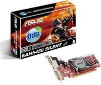 ASUS EAH5450 SILENT/DI/512MD2(LP) Radeon HD5450, 512MB DDR2, 64bit, PCIe 2.1, DVI, HDMI, VGA, CrossFireX, 7.1 HD Audio, low profile, passiv gek�hlt, 650MHz GPU, 400MHz Speicher, 80 Stream Prozessoren, 8 Textureinheiten, DirectX 11, Shader Modell 5