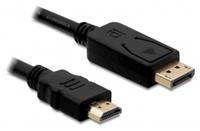 DeLOCK Displayport / HDMI cable 2m (item no. 90378904) - Picture #1