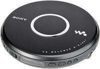 Sony D-EJ021B CD-Walkman schwarz portabler CD-Player mit Netzteil, LC-Display, Batterieanzeige, Halteknopf, Lautstärkenbegrenzer, Digital Mega Bass, 16h Batteriebetrieb, stossfest