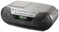 Sony CFD-S05 CD-Radiorecorder 3.4 Watt, CD-RW, MP3, UKW-Tuner, 30 Stationsspeicher, Batterie/Netzbetrieb