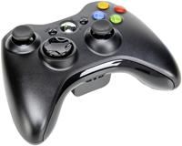 Microsoft Xbox 360 Wireless Controller schwarz,  Xbox 360 Zubehör