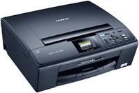 Brother DCP-J315W A4 Drucker/Scanner/Kopierer, USB2.0, WLAN, 6000x1200dpi, 32MB RAM, max. 28 Seiten/Min. farbig, max. 35 Seiten/Min. s/w, 100 Blatt Zufuhr,  8.9cm Display, Kartenleser