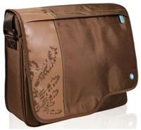 Port Macao Messenger braun für 39.1cm/15.4', Nylon, verstärktes Notebookfach mit Schutzpolsterung, längenverstell- barer Schultergurt mit integrierter Tasche aus Neopren, Zubehörfach mit Reißverschluss, Handyfach mit weichem Baumwollgewebe augekleidet, Toploader