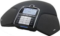 Konftel 300W ohne DECT-Basisstation schnurloses Konferenztelefon, 128x128 LC-Display, DECT/GAP, Speicherplatz für 200 Telefonnummern, SD-Slot, USB-Anschluss für VOIP-Verbindungen,