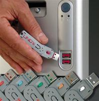 Lindy USB Port Schloss (10 St�ck)