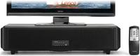 Lenco SB-100 Soundbar schwarz St�ck 6.1 System, 80 Watt, Audio Cinch, 2x AUX, 3D Sound, inkl. Fernbedienung
