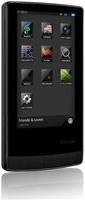 Cowon J3 8GB schwarz USB2.0, 8.4cm Farb Display, 480x272 Pixel, MP3/WMA/OGG/FLAC/WAV/APE, AVI/WMV/ASF, Radio, microSD-Slot bis zu 64h Wiedergabe