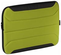 Targus Zamba Netbook Sleeve grün bis 25.9cm/10.2', Neopren, schützt vor Kratzern und Stößen, strapazierfähig und wasserabweisend, kratzfeste Auskleidung im Inneren