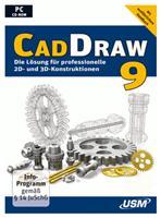 CAD Draw 9 - Das leistungsstarke CAD-Programm f�r 2D und 3D-Konstruktion Deutsche Version
