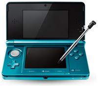 Nintendo 3DS aqua-blau  ,