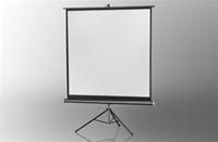Celexon Economy Line Stativ Leinwand 184x104cm 16:9,  Gain 1.0, schwarze Rückseite, schwarzer Rand