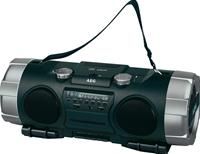 AEG SRP 4335 400W PMPO, CD-RW, MP3, Kassette, SD/MMC Slot, AUX In, Batterie/Netzbetrieb