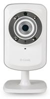D-Link DCS-932L Tag&Nacht Home IP-Kamera,  640x480 VGA CMOS, WLAN b/g/n, 2.4GHz, WPS/WEP/WPA/ WPA2, 1x 10/100Mbit/s Port, 4x Digital Zoom, Infrarot LED f�r Aufnahmen in Dunkelheit, integriertes Mikrofon, intehrierter Standfu� f�r Tisch, Wand oder Deckenmontage