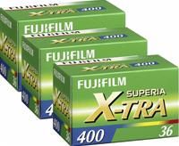 Fujifilm Superia X-TRA 400 3er Pack, Kleinbildformat 135-36, ISO 400