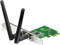 ASUS PCE-N15 300mbit/s MIMO PCIe x1, WLAN b/g/n, unterstützt WEP/ WPA/WPA2, low profile