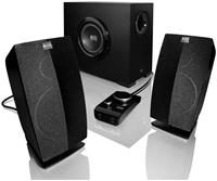 Altec Lansing VS2721 schwarz 2.1 System, 45Hz-18kHz, 28 Watt RMS, 8 Ohm, 3.5mm Klinke, AUX-In, Subwoofer