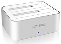 RaidSonic ICY BOX IB-120StU3-Wh weiss 1x 2.5' / 1x 3.5' SATA HDD, 1x USB 3.0, HotSwap