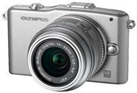 Olympus PEN E-PM1 14-42 Kit silber