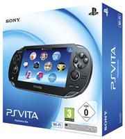 Sony PS Vita WiFi Schwarz, Deutsche Version